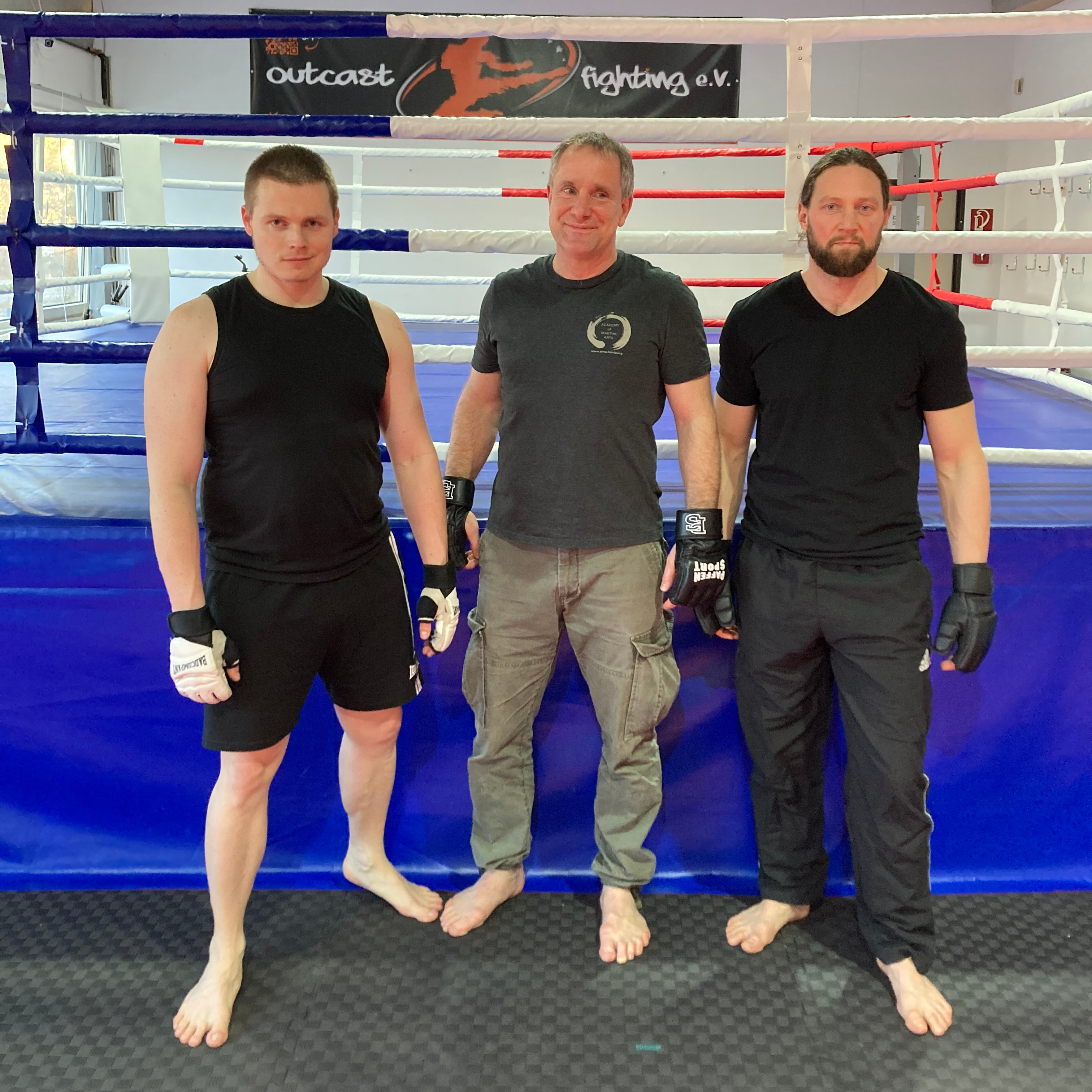 Andi und René mit Alex Herz Andi und René mit Alex Herz